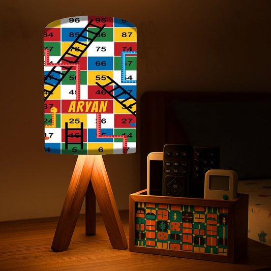 Customized Night Light For Kids Bedroom-Snake & Ladder (3W LED Bulb Included)