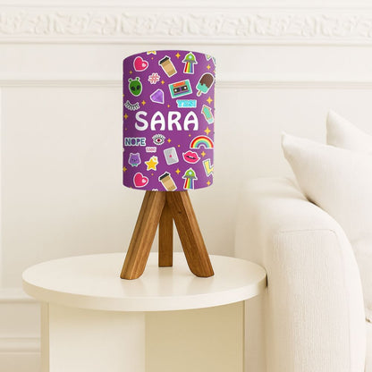 Personalized Tripod Lamp For Living Room-Nope (3W LED Bulb Included)
