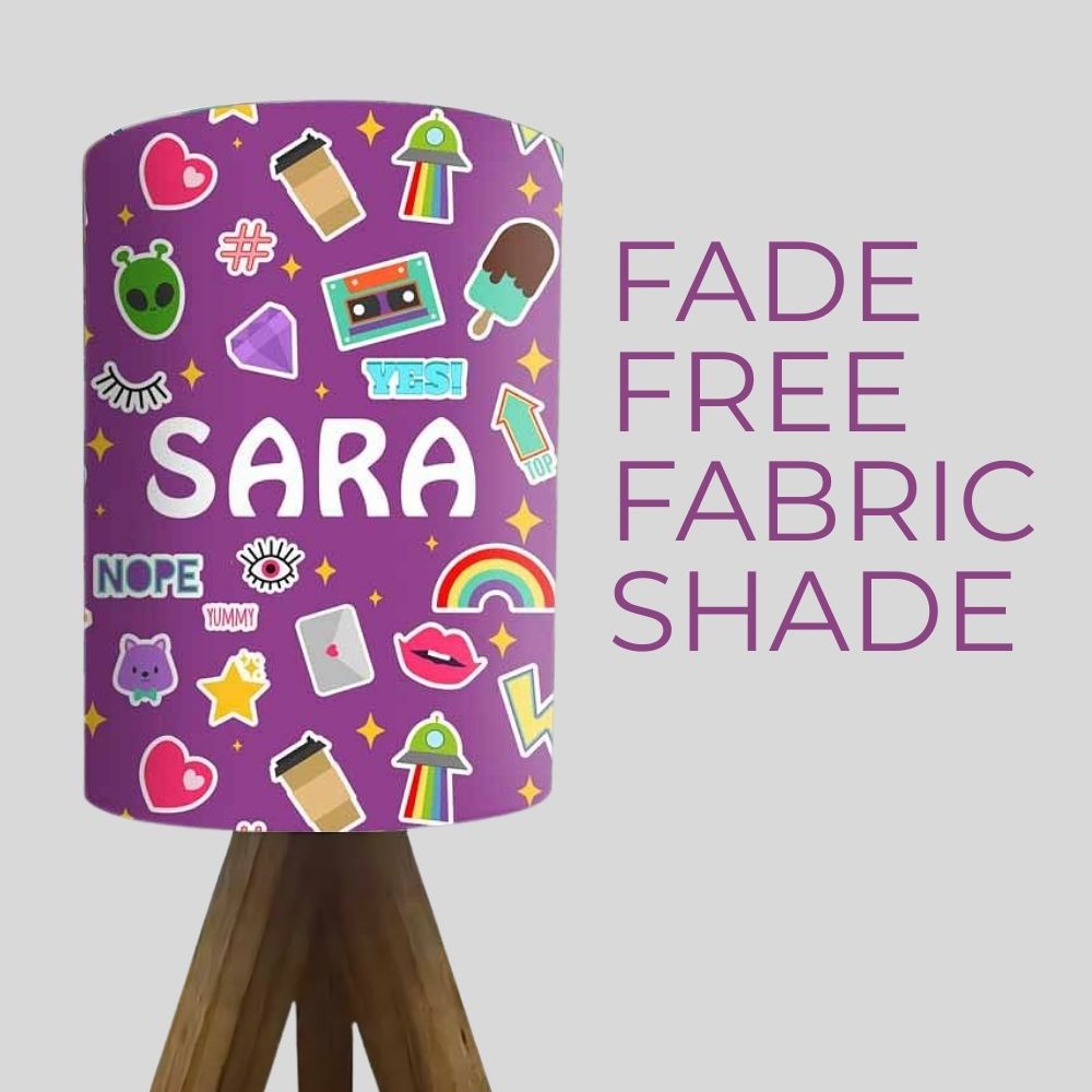 Personalized Tripod Lamp For Living Room-Nope (3W LED Bulb Included)