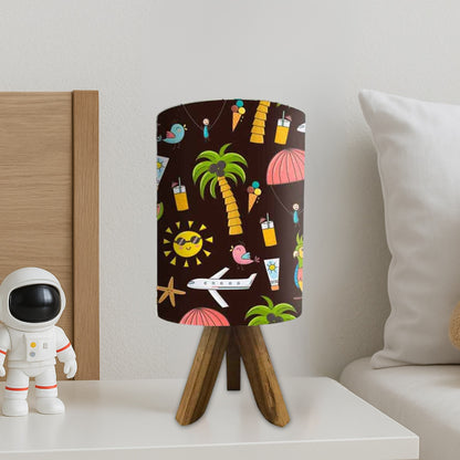 Wooden Bed Lamps For Kids-Beach Collection (3W LED Bulb Included)