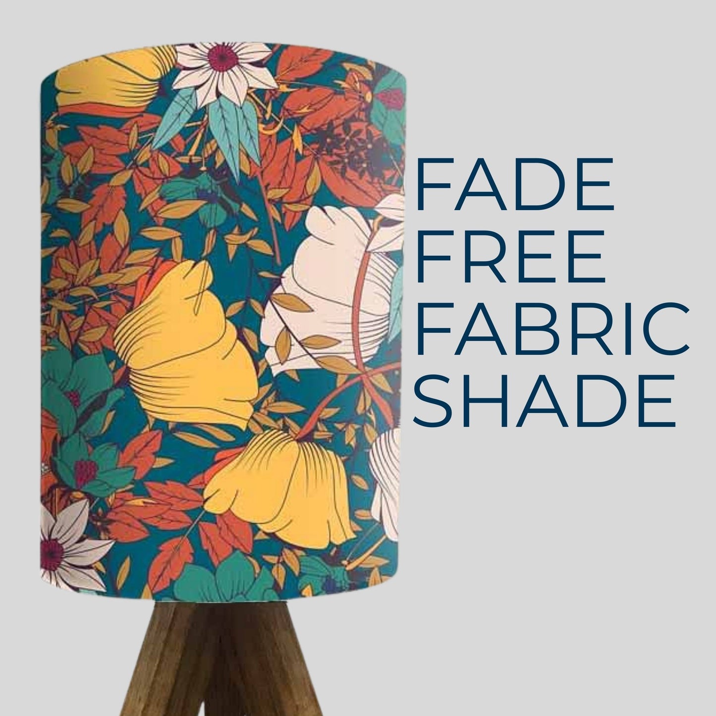 Mini Table Lamp Wooden Tripod Light for Bedroom with 3w LED bulb (3W LED Bulb Included)