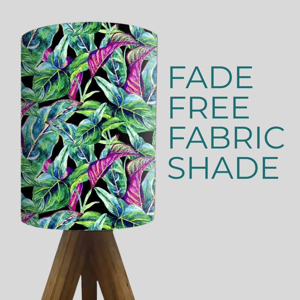 Wooden Lamp For Bedroom-Pinkish Leaves (3W LED Bulb Included)