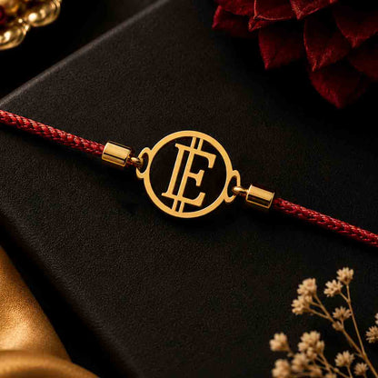 Personalized Rakhi for Brothers Monogram Rakhis for Raksha Bandhan
