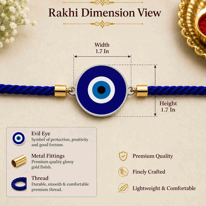 Evil Eye Rakhi - Designer Rakhi's For Your Brother