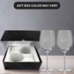 Customized Wine Glasses for Couples - Engraved Wine Glasses with Monogram