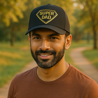 Super Dad Cap for Father’s Day Gift - Premium Cotton Adjustable Dad Hat