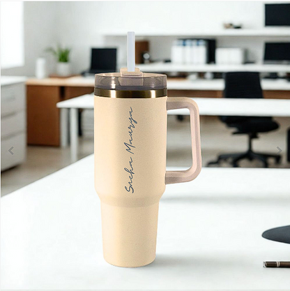 Nutcase Custom Mugs with Name Large Coffee Tumbler Cups 1200ml