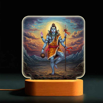 Lord Shiva Lamp for Home – Soft Warm Light for Peaceful Ambience & Decor