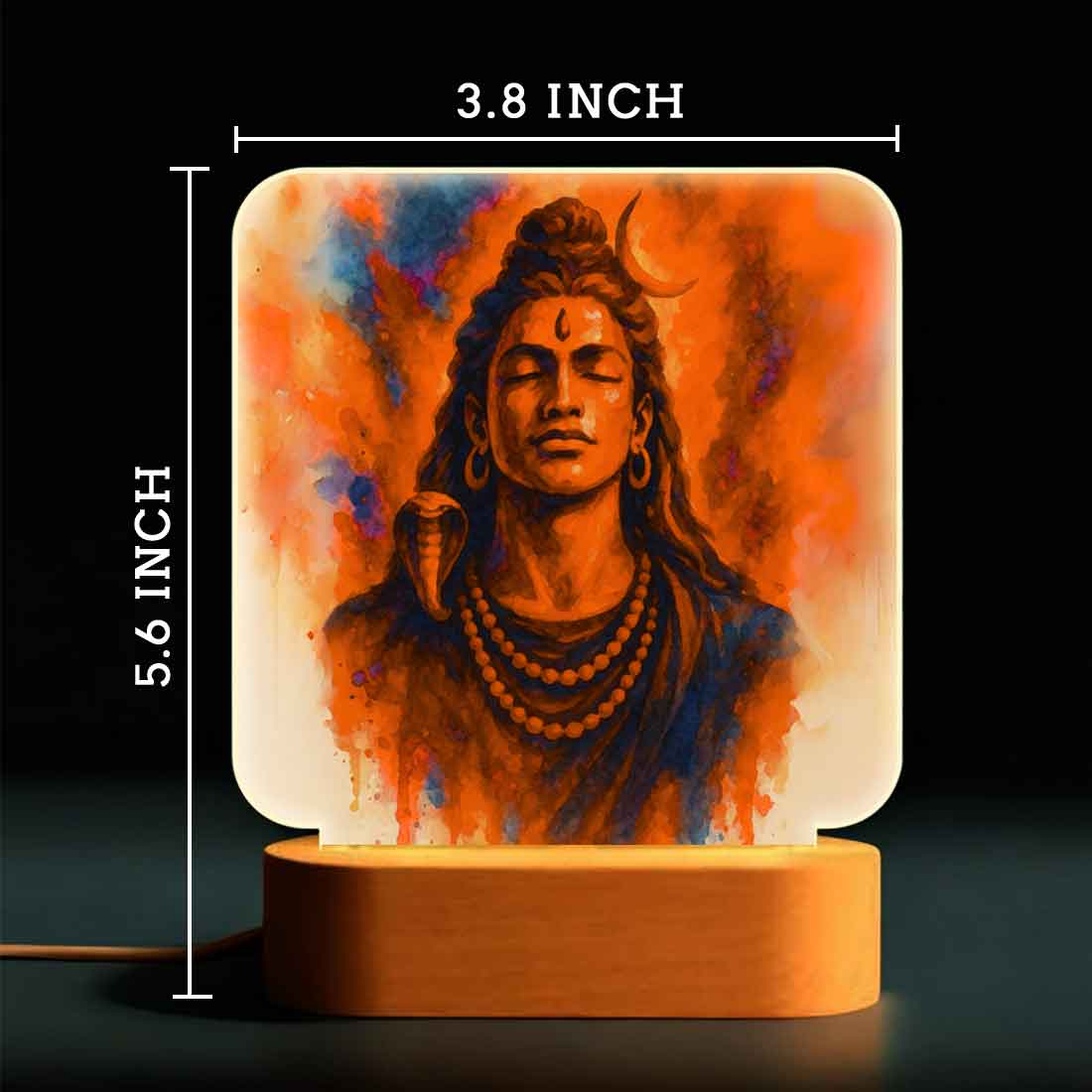 Shiva Lights with LED Glow – Divine Illumination for Home Temple & Meditation Space