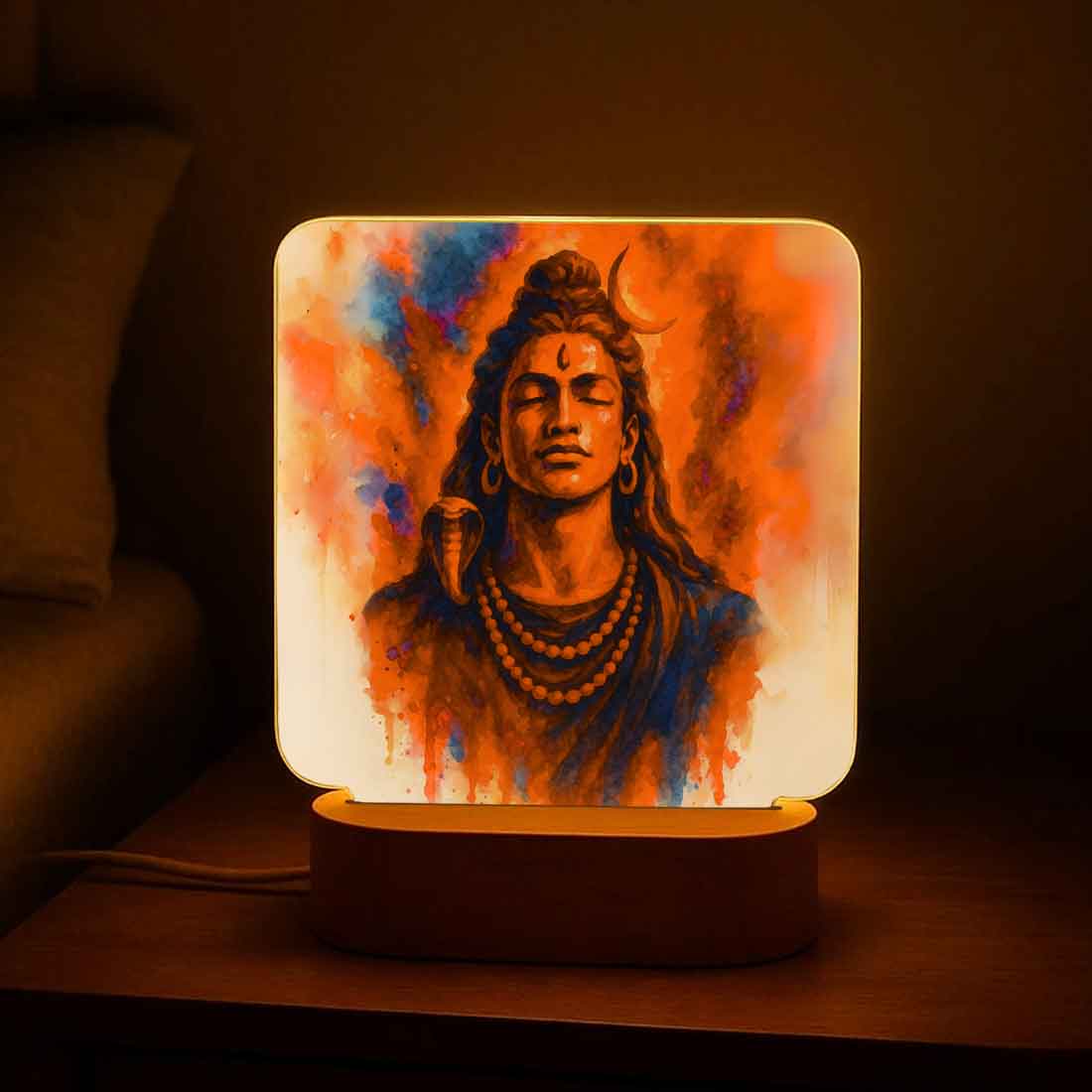 Shiva Lights with LED Glow – Divine Illumination for Home Temple & Meditation Space