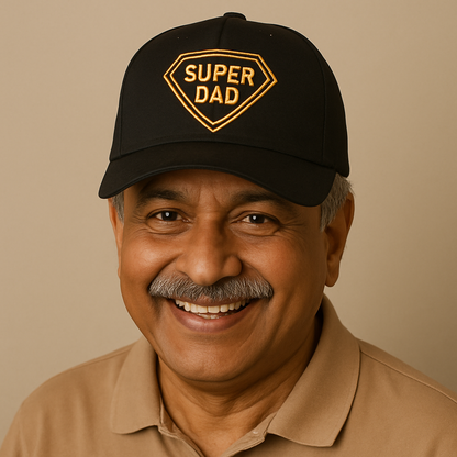 Super Dad Cap for Father’s Day Gift - Premium Cotton Adjustable Dad Hat