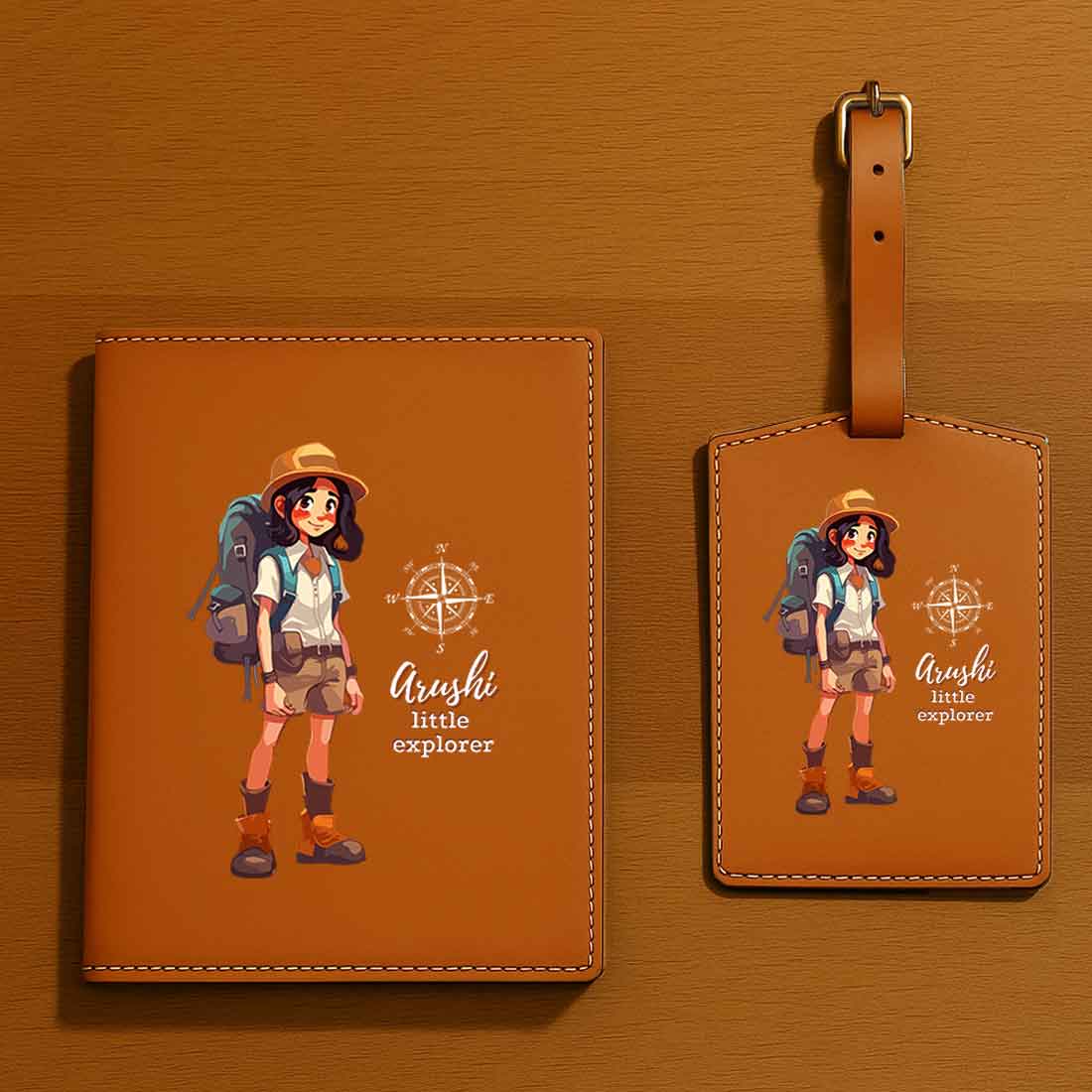 Childrens Passport Holder For Kids  - Little Explorer