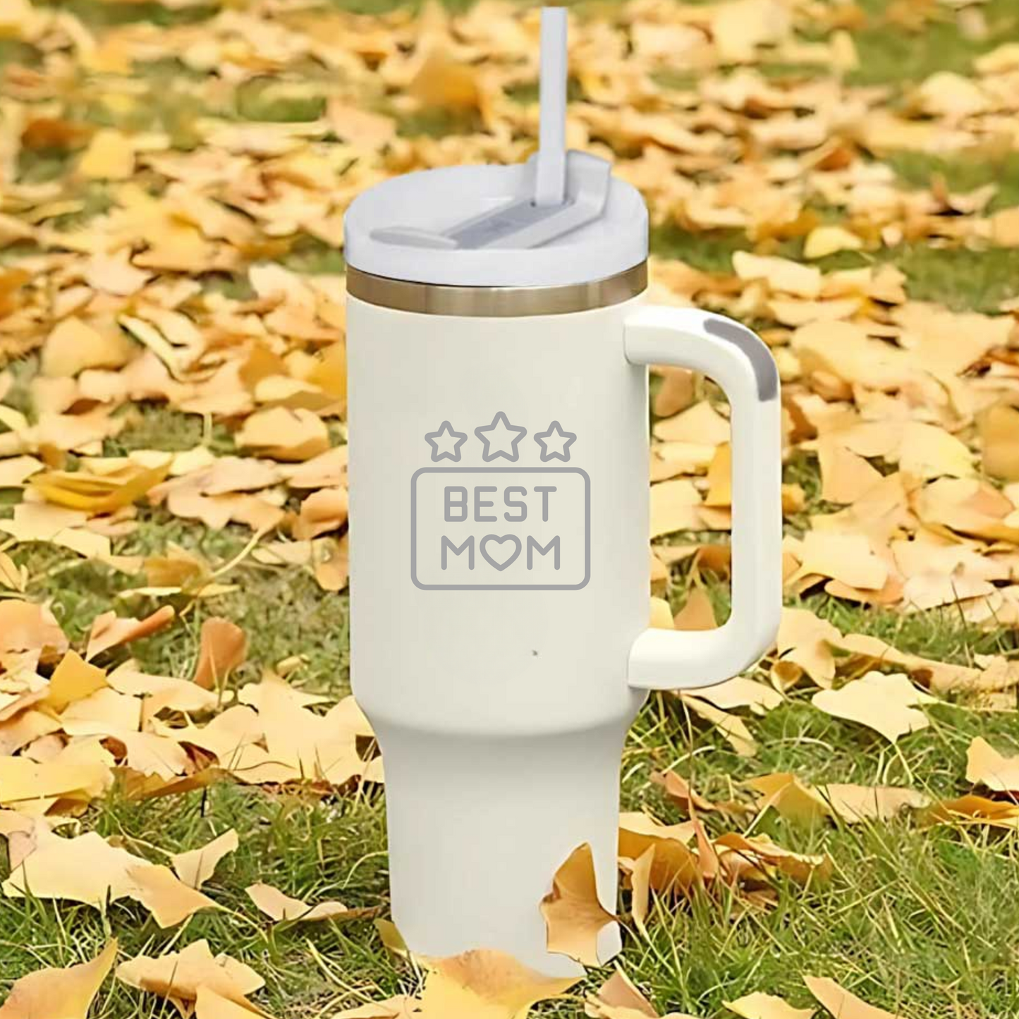 Gift for Mom – Mother’s Day Engraved Water Bottle | 1200ml Cold Tumbler Flask with Handle