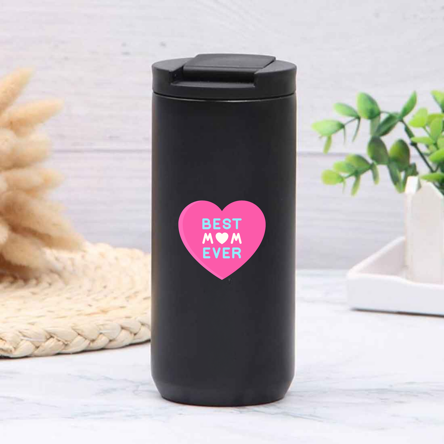 Mother’s Day Coffee Tumbler – 400ml Stainless Steel Flask Coffee Gift Set