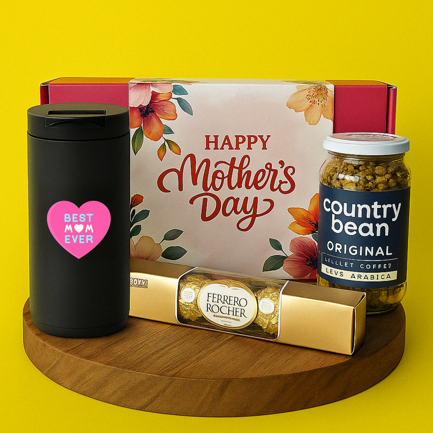 Mother’s Day Coffee Tumbler – 400ml Stainless Steel Flask Coffee Gift Set