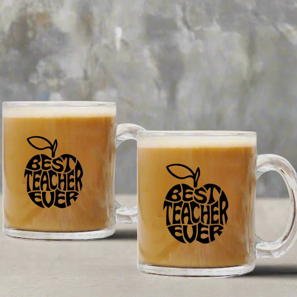 Mug for Teachers Day  325ml Glass Coffee Tea – Perfect Gift for Your Teachers