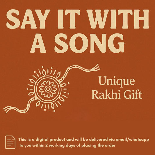 Rakshabandhan Custom Song for Brothers | Unique Rakhi gift for Bhai