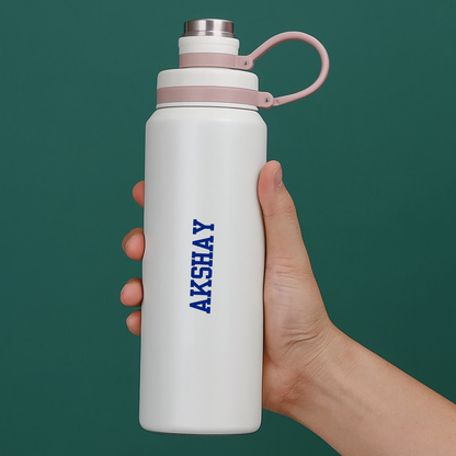 Custom Water Steel Bottle – Leakproof Hot and Cold Water Bottle 800ml