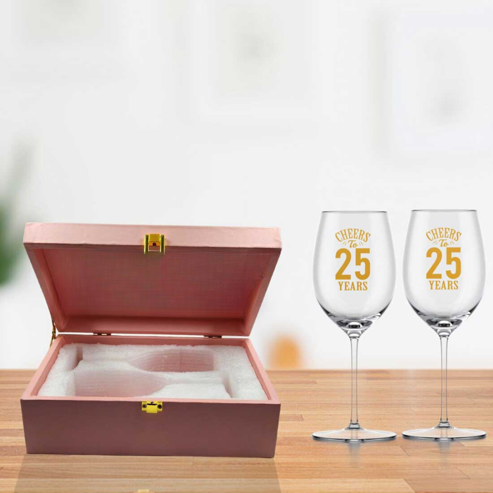 Personalised Wedding Wine Glass Set | Giftr - Singapore's Leading Online  Gift Shop