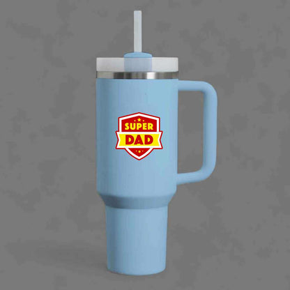 Premium Insulated Travel Coffee Mug for Dad, Perfect Father’s Day Gift - Super Dad