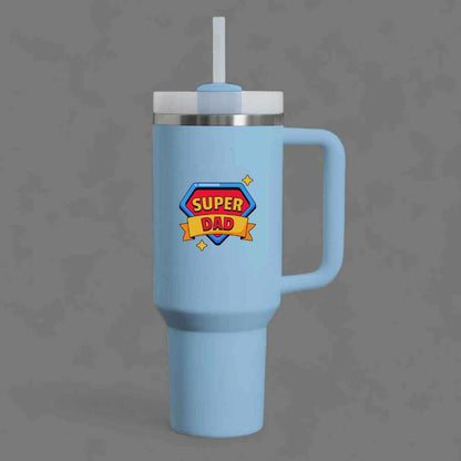 Premium Insulated Travel Coffee Mug for Dad, Perfect Father’s Day Gift - Super Dad