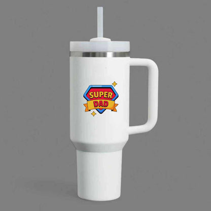 Premium Insulated Travel Coffee Mug for Dad, Perfect Father’s Day Gift - Super Dad