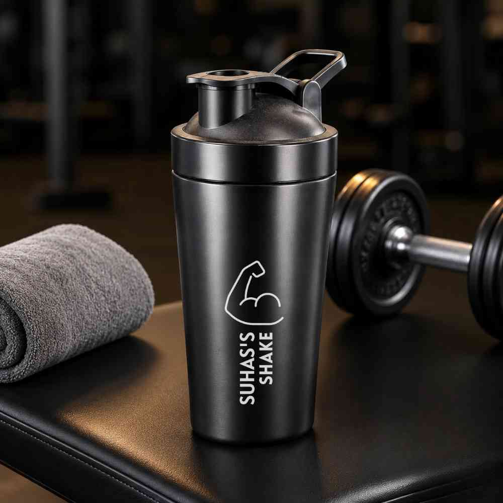 Custom Shaker Bottle for Protein Mixer Sippers Gym Workouts with Whisk Ball