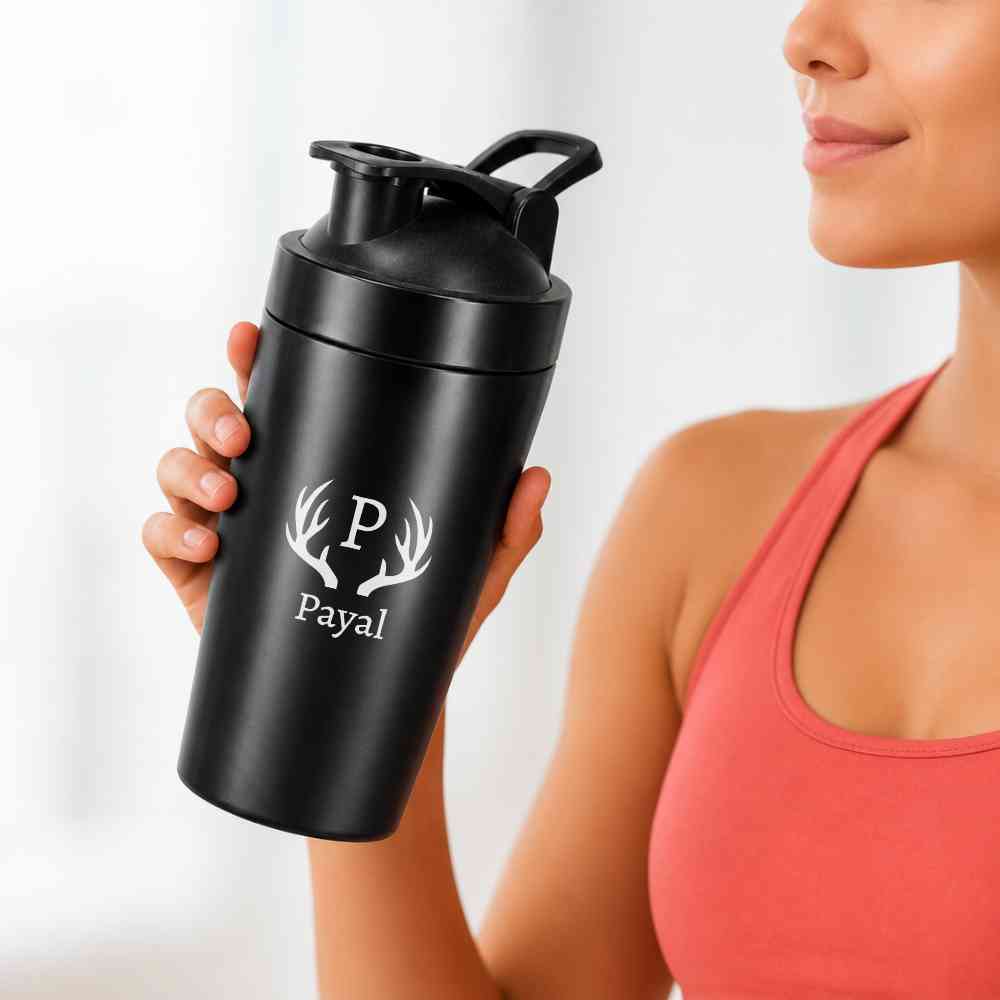 Customized Protein Gym Shaker Bottle for Workouts Custom Gym Sipper with Whisk Ball