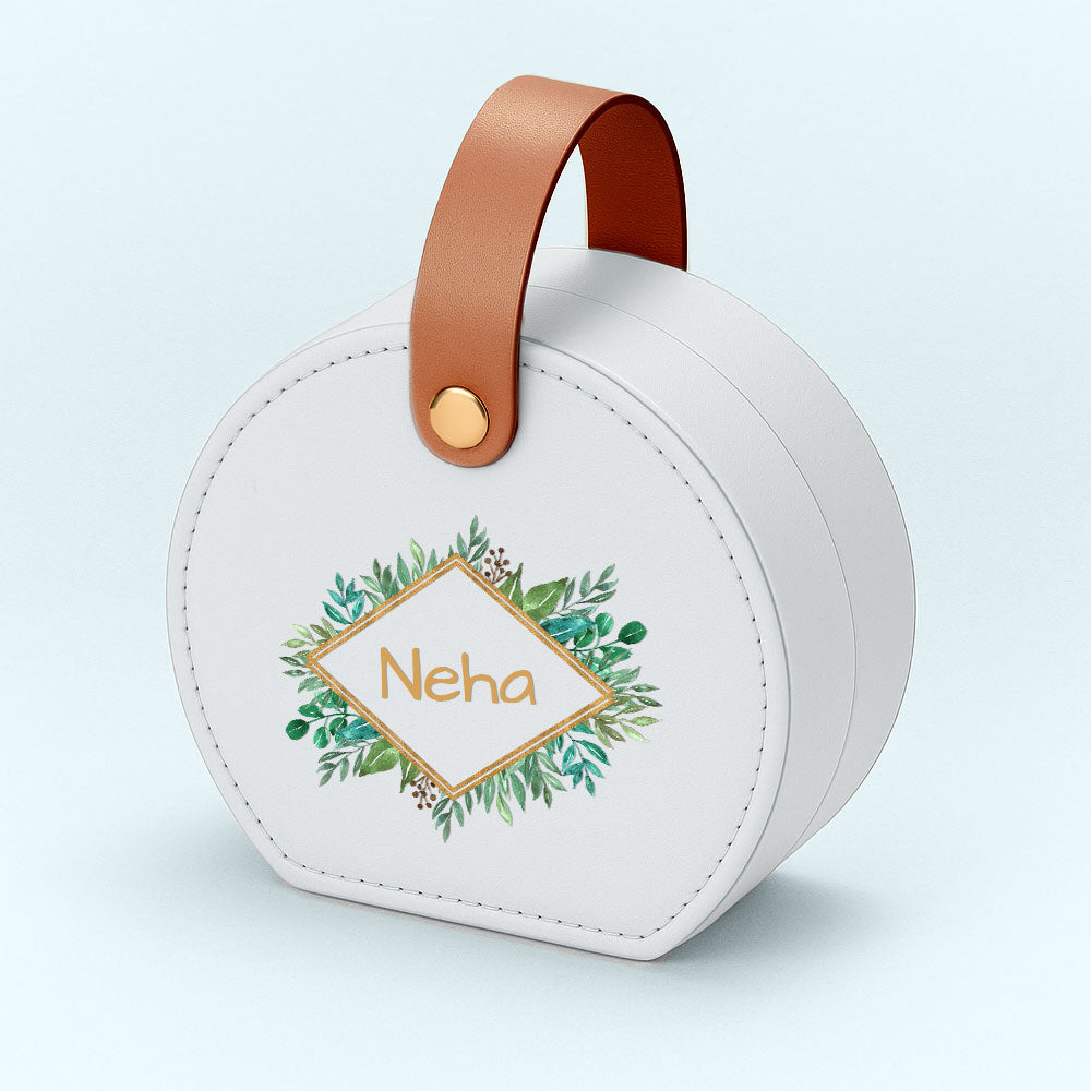 Customised Jewellery Box for Ladies Earring, Ring, Necklace - Mini Jewelry Box