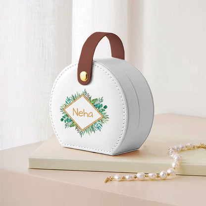 Customised Jewellery Box for Ladies Earring, Ring, Necklace - Mini Jewelry Box