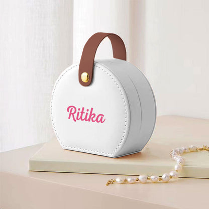 Mini Jewelry Box Personalized Earring Jewellery Organizer