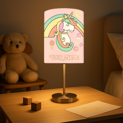 Custom Mini Bedside Lamp for Kids| Small Lamp for Bedroom with 3w LED Bulb