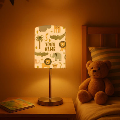 Customized Kids Lamp for Bedroom-Mini Stainless Steel Lamp with 3w LED Bulb