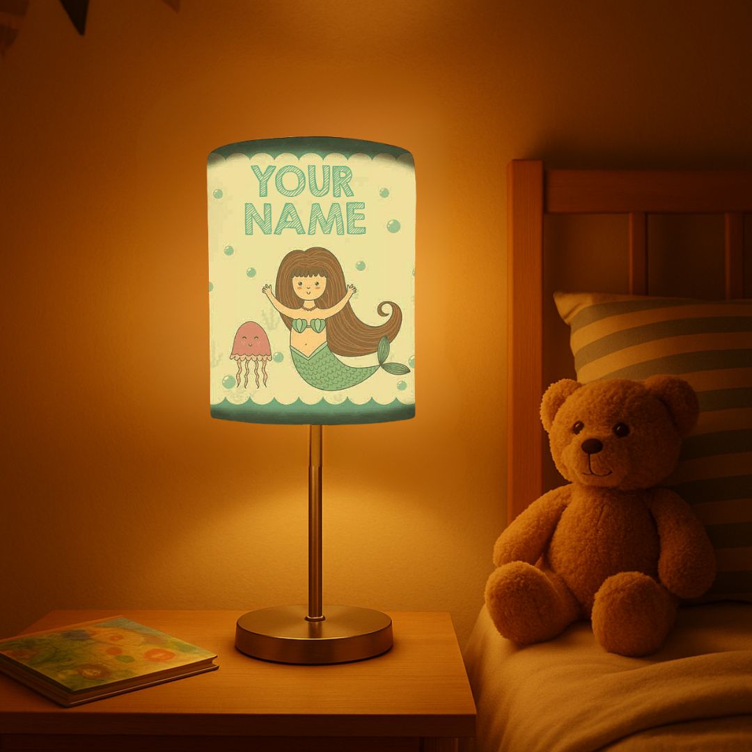 Personalized Kids Bedside Night Lamp with 3w LED Bulb