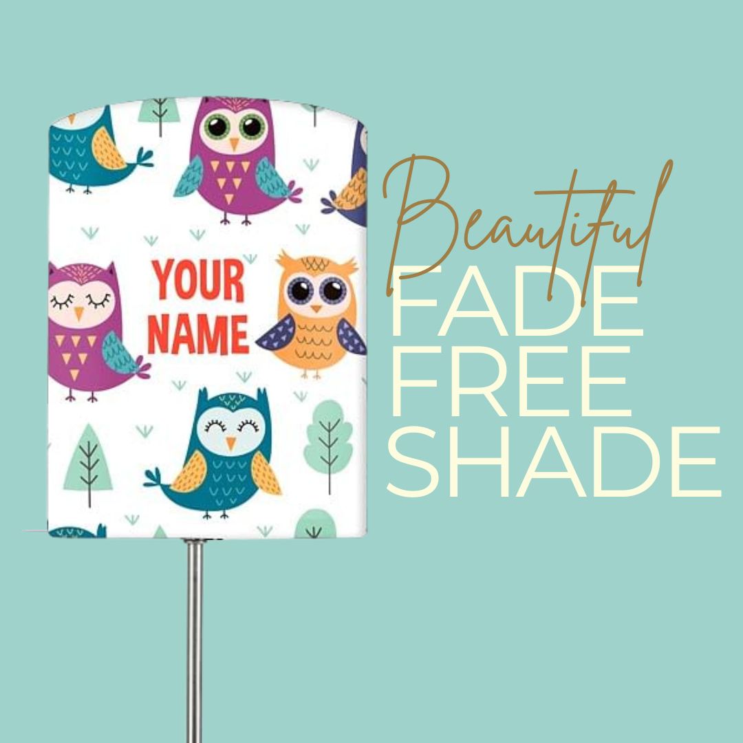 Personalized Lamp for Kids with 3w LED Bulb