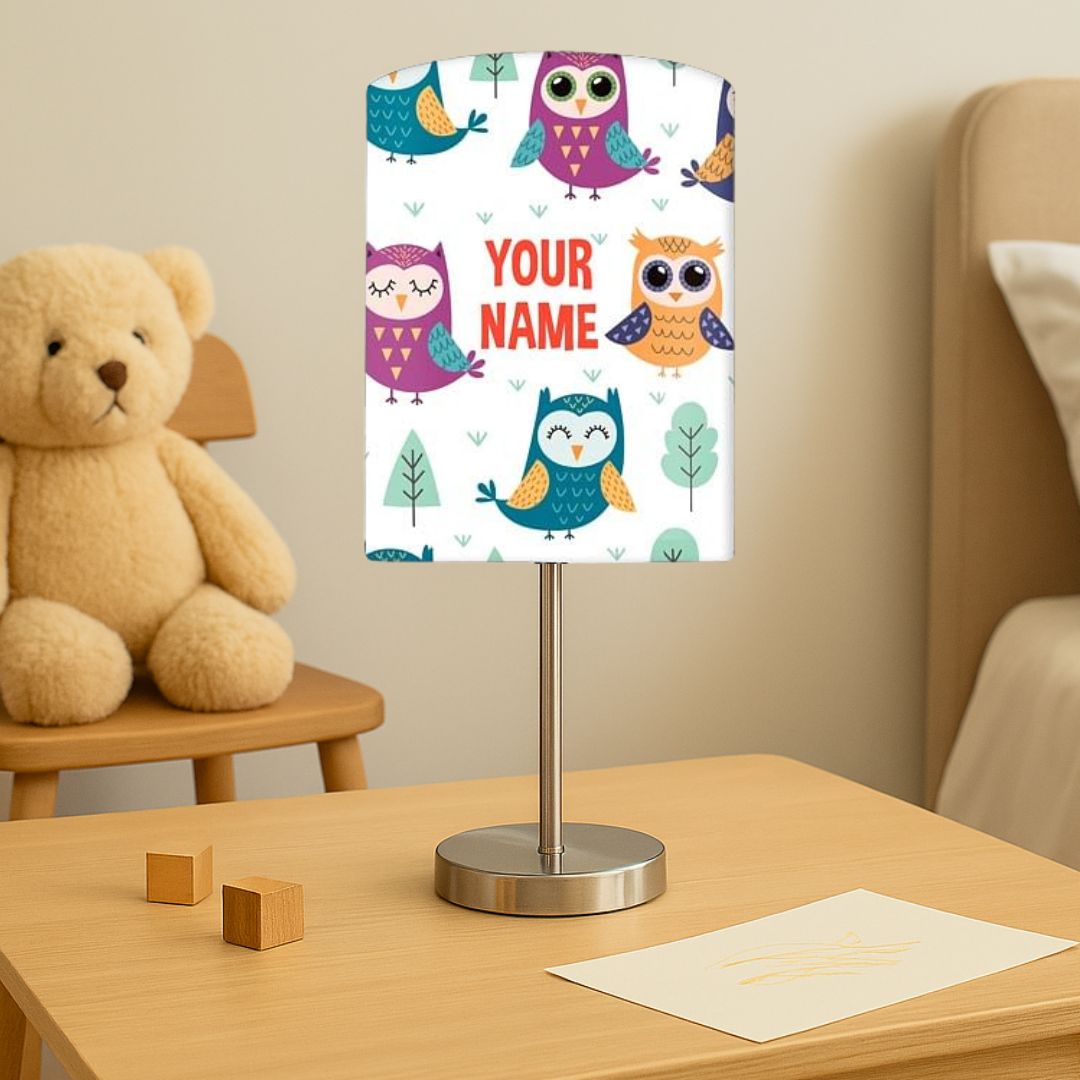 Personalized Lamp for Kids with 3w LED Bulb