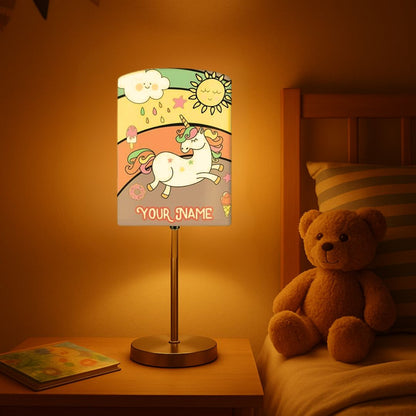 Customized Kids Bedside Night Lamp-Stainless Steel Mini Lamp with 3w LED Bulb