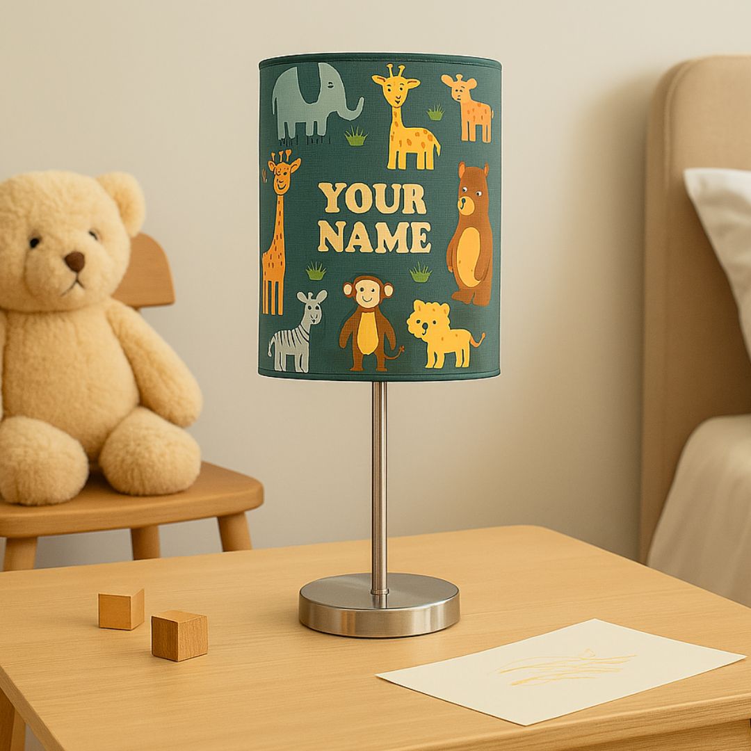 Night Light for Kids Room Personalized Mini Bedside Lamp with 3w LED Bulb