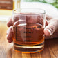 Whiskey Glasses Liquor Glass-  Anniversary Birthday Gift Funny Gifts for Husband Bf - SMALL LARGE PATIYALA PAGAL HAI KYA