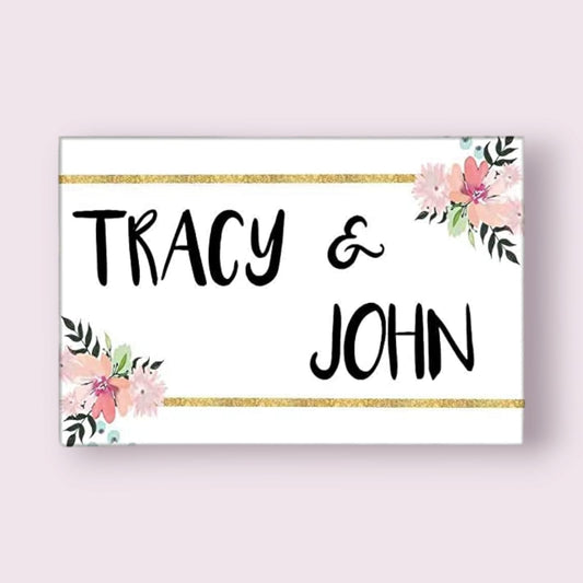 Outdoor Customized Name Plate