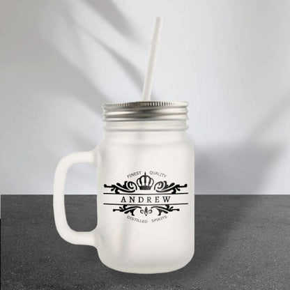 Shop Customized Mason Jar Glass Mug Cocktail Glasses Tumbler Online India