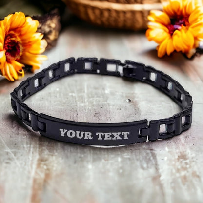 Personalised Rakhi Gifts for Brother Raksha Bandhan Premium Gift Box with Metal Rakhi Hip Flask & Diary Pen