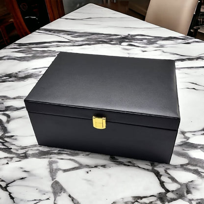 Personalized Gifts for Brother Raksha Bandhan Gift Set with Black PU Box, Custom Coffee Tumber, Personalized Pen, Passport Cover and Chocolates