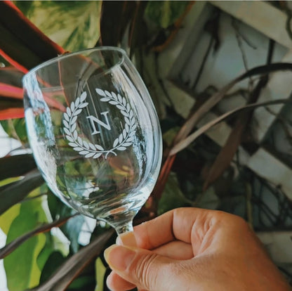 Personalized Wine Glass