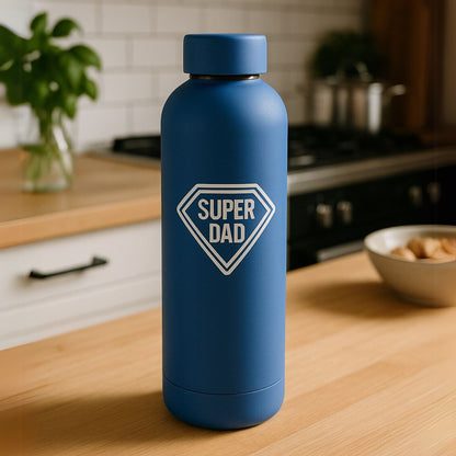 Insutlated Bottle for Dad - Father's Day Gift 500ml Bottles for Office Home Travel- BPA Free, Leakproof