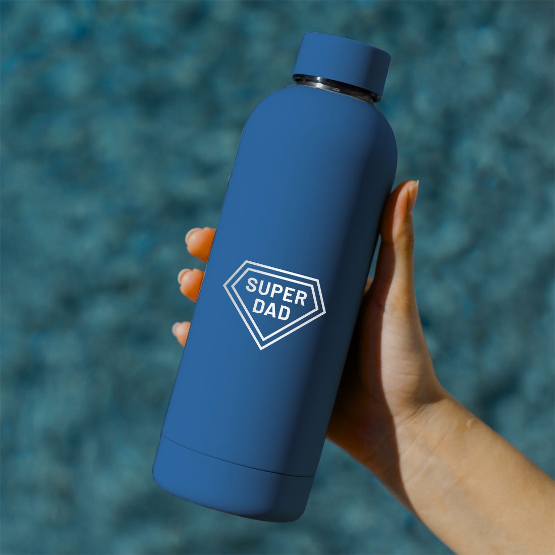 Insutlated Bottle for Dad - Father's Day Gift 500ml Bottles for Office Home Travel- BPA Free, Leakproof