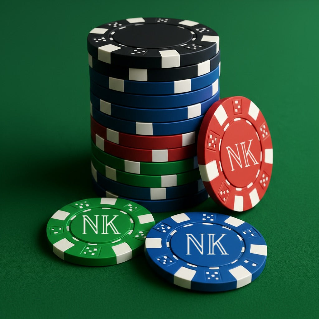 Professional Ceramic Poker - Custom Clay Poker Coin with Playing Cards Non-Tearable & Waterproof (100/200/300 in 5 Colors) - CHIPS COLORS MAY VARY