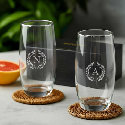 Custom Tall Glass – Engraved Drinking Glass for Gifts & Everyday Use