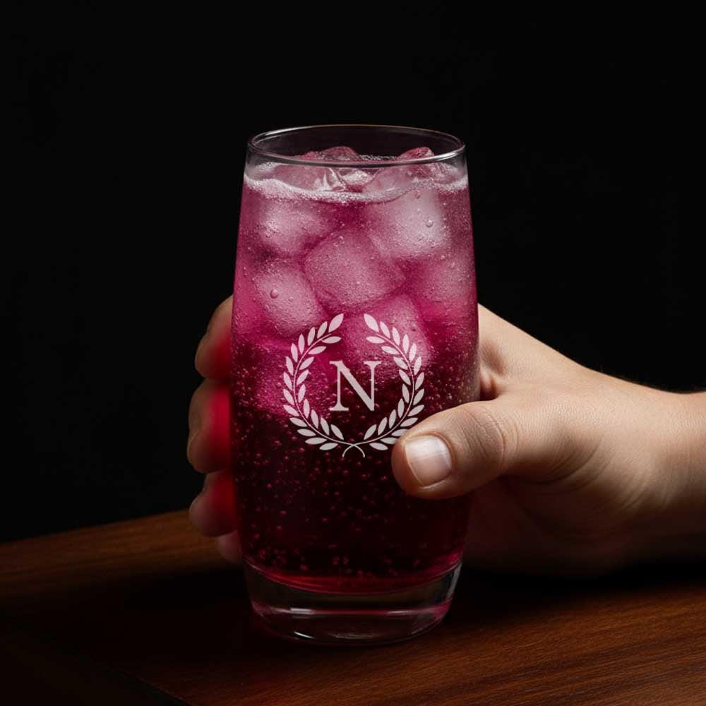 Custom Tall Glass – Engraved Drinking Glass for Gifts & Everyday Use