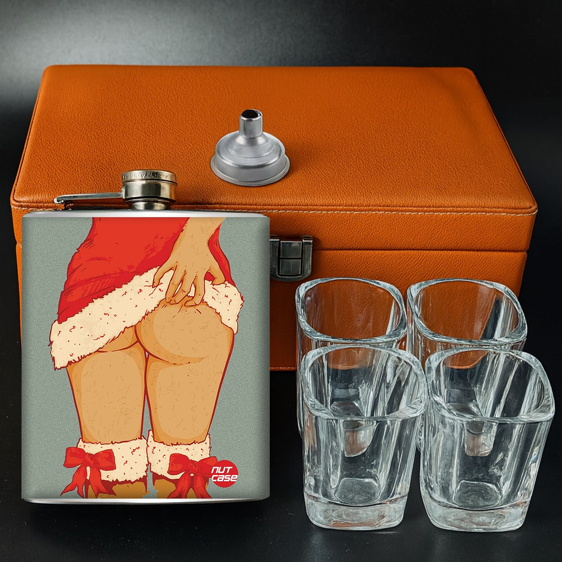 Secret Santa Gifts Stainless Steel Hip Flask